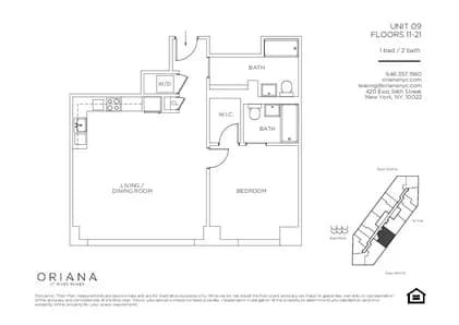 420 East 54 Street #1109, Manhattan, NY 10022