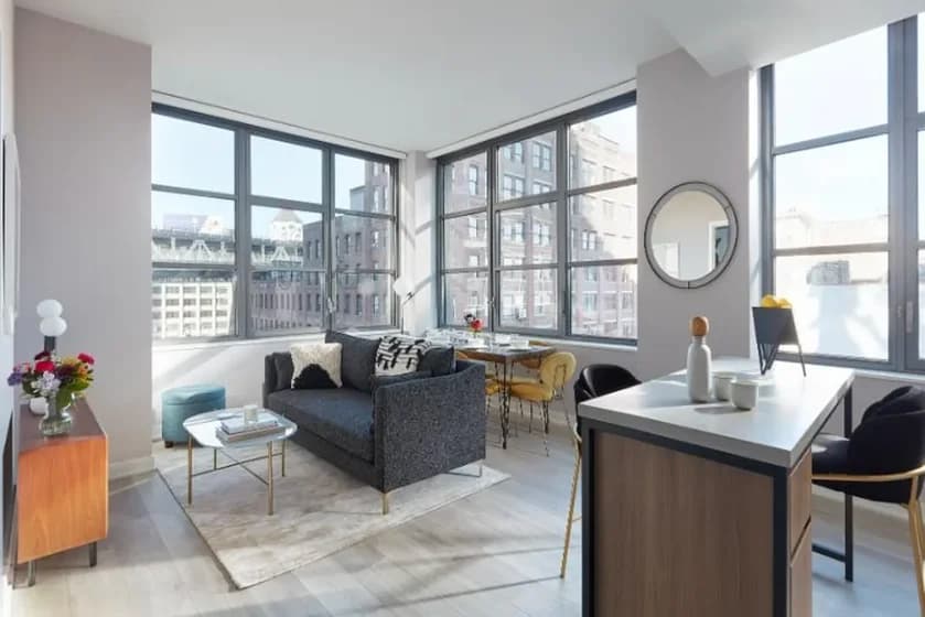 30 Washington Street #5J, Brooklyn, NY 11201 apartment_living_room 1