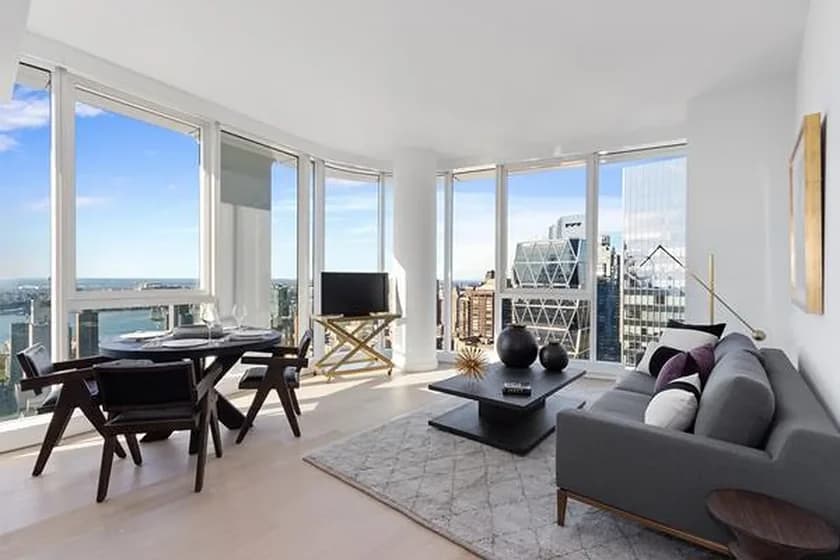 South Park Tower 124 West 60 Street #51C, Manhattan, NY 10023 apartment_living_room 1