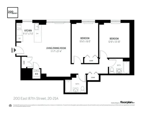 200 East 87 Street #20A, Manhattan, NY 10028