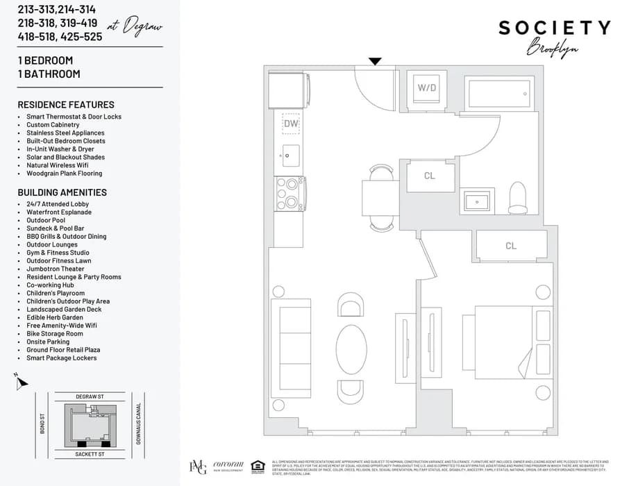 500 Degraw Street #313, Brooklyn, NY 11217 1