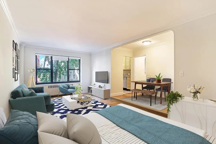 10 Downing Street #2V, Manhattan, NY 10014 apartment_living_room 1