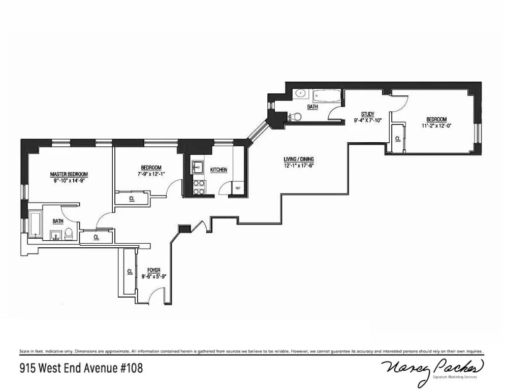 915 West End Avenue #108, Manhattan, NY 10025 1