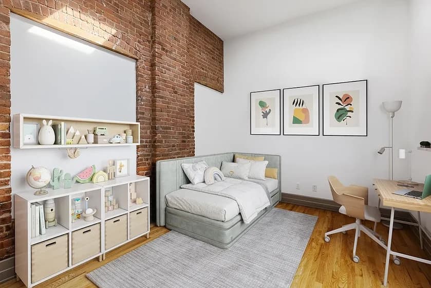 81 Washington Street #5J, Brooklyn, NY 11201 apartment_living_room 1