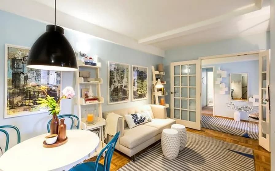 448 East 20 Street #04-F, Manhattan, NY 10009 apartment_living_room 1