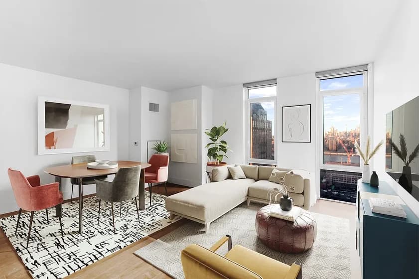 120 Nassau St #18G, Brooklyn, NY 11201 apartment_living_room 1
