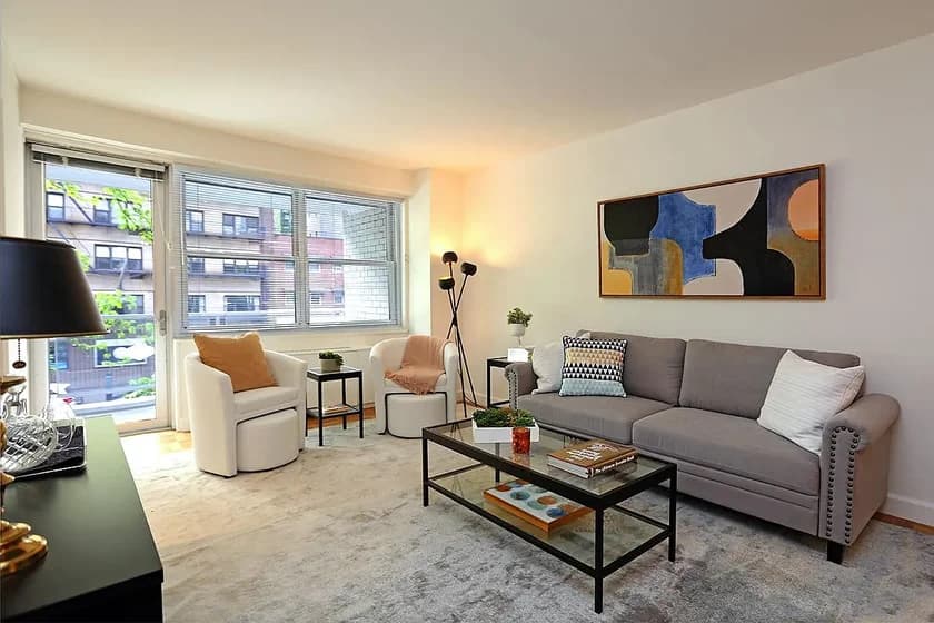 500 East 77 Street #803, Manhattan, NY 10021 apartment_living_room 1