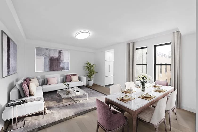 915 West End Avenue #705, Manhattan, NY 10025 apartment_living_room 1