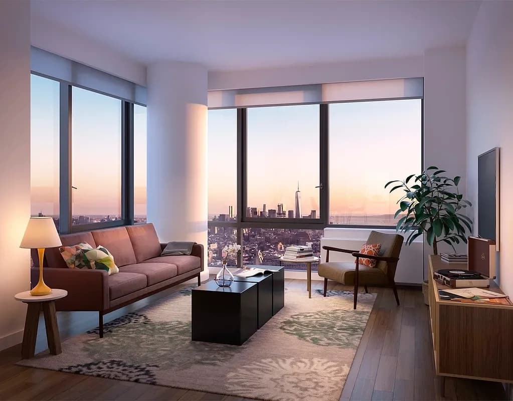 435 West 31 Street #PH2K, Manhattan, NY 10001 apartment_living_room 1