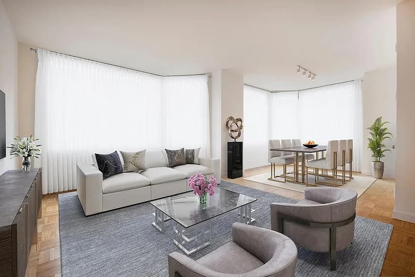 510 Cathedral Parkway #PHC, Manhattan, NY 10025 apartment_living_room 1