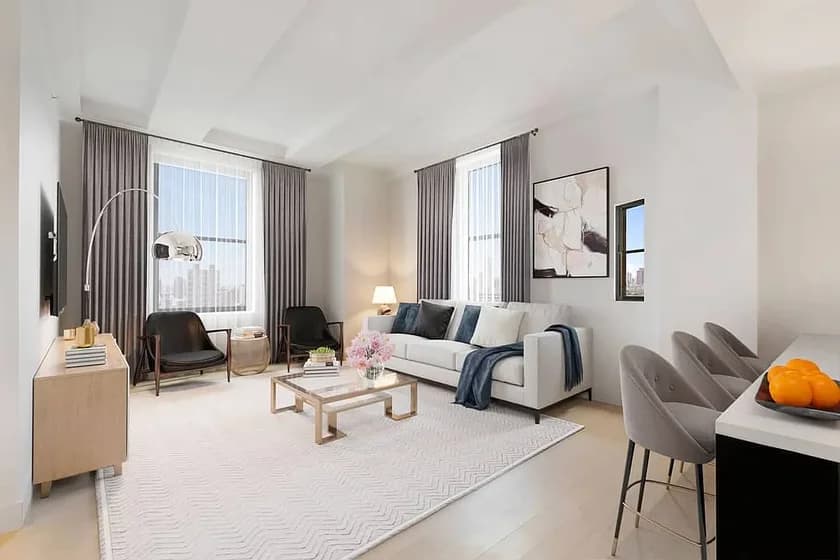 30 Morningside Drive #607, Manhattan, NY 10025 apartment_living_room 1