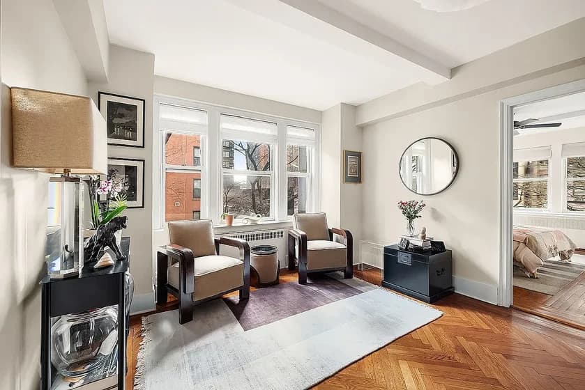 One Columbus Place 1 Columbus Place #N41E, Manhattan, NY 10019 apartment_living_room 1