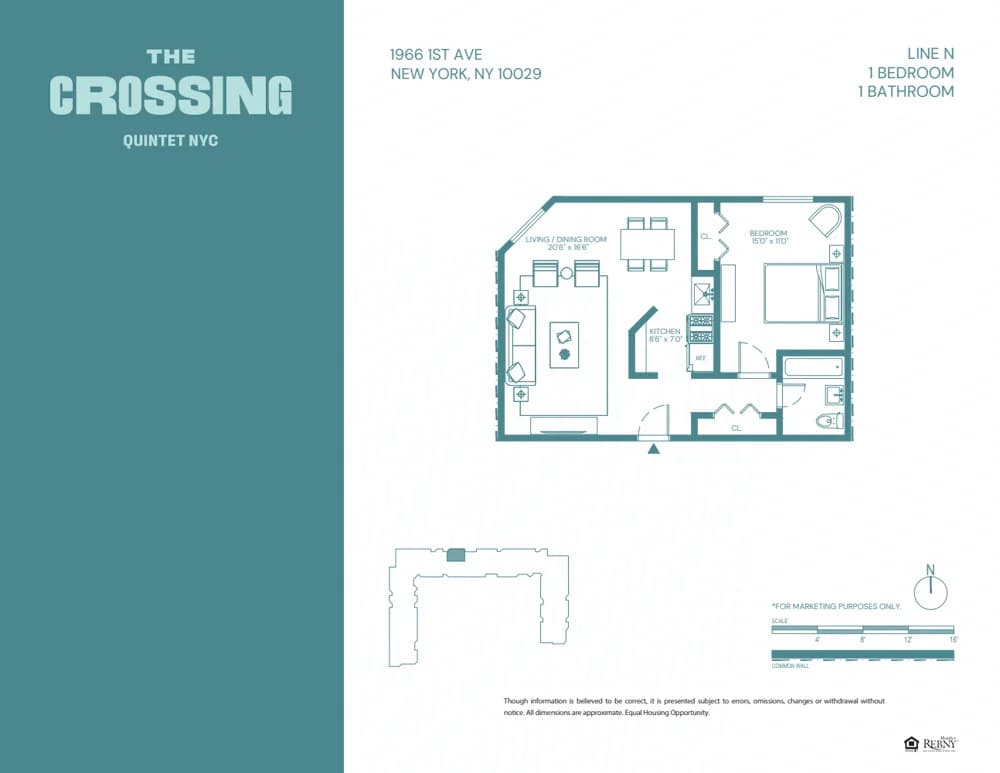 1956 1 Avenue #5N, Manhattan, NY 10029 1