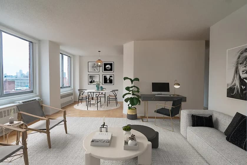 520 2 Avenue #27F, Manhattan, NY 10016 apartment_living_room 1