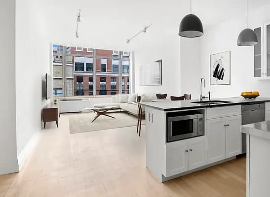 110 Livingston Street #PHI, Brooklyn, NY 11201 apartment_living_room 1