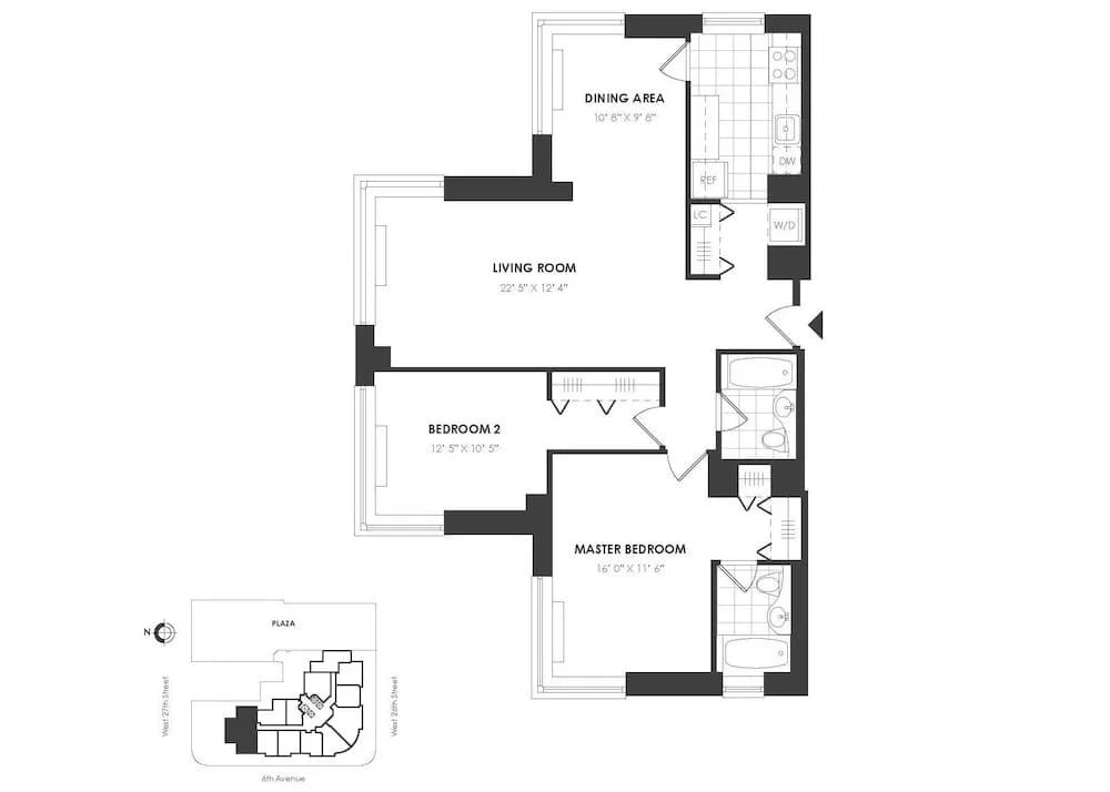 The Capitol 776 6 Ave #22K, Manhattan, NY 10001 1