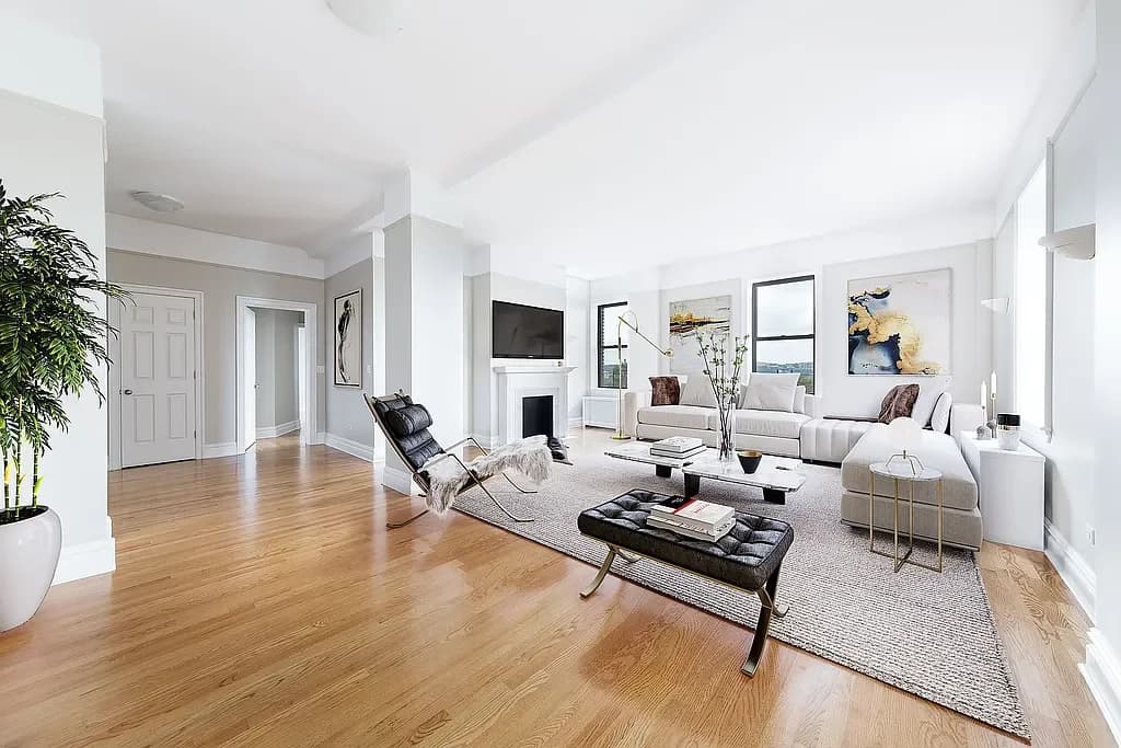 305 Riverside Drive #8A, Manhattan, NY 10025 apartment_living_room 1