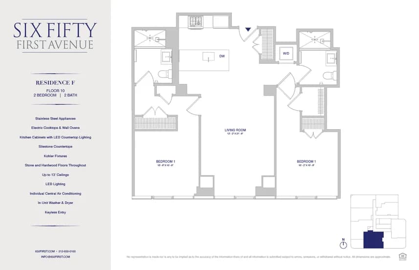 650 1 Avenue #10F, Manhattan, NY 10016 1