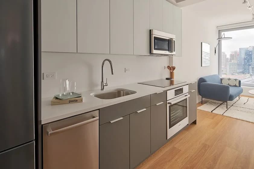 One Domino Square 5 South 5 Street #3707, Brooklyn, NY 11249 apartment_kitchen 3
