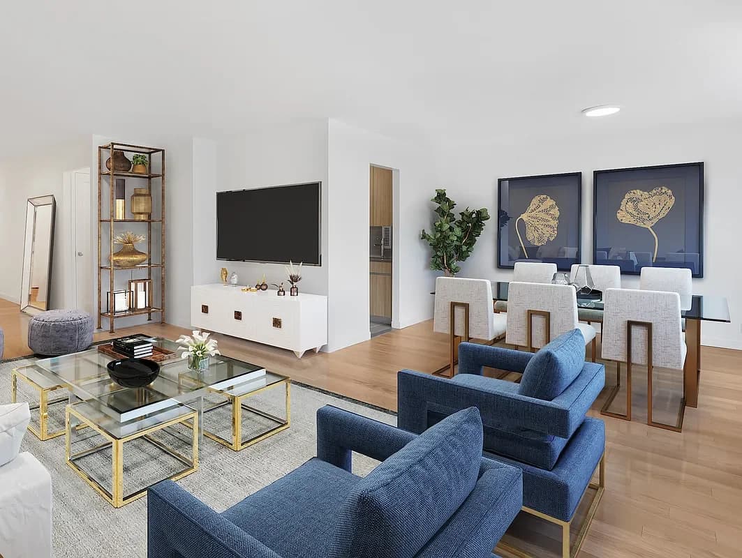 800 5 Avenue #20G, Manhattan, NY 10065 apartment_living_room 1