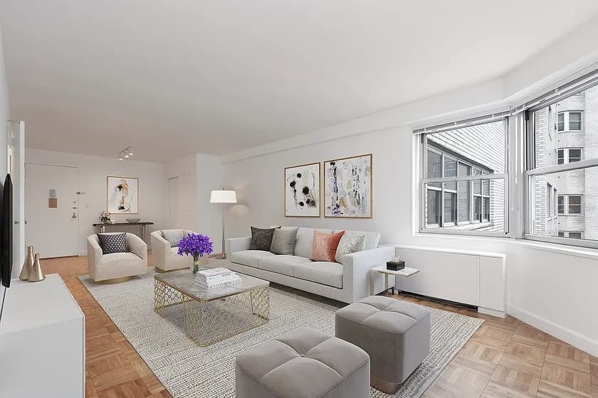500 East 77 Street #1233, Manhattan, NY 10021 apartment_living_room 1