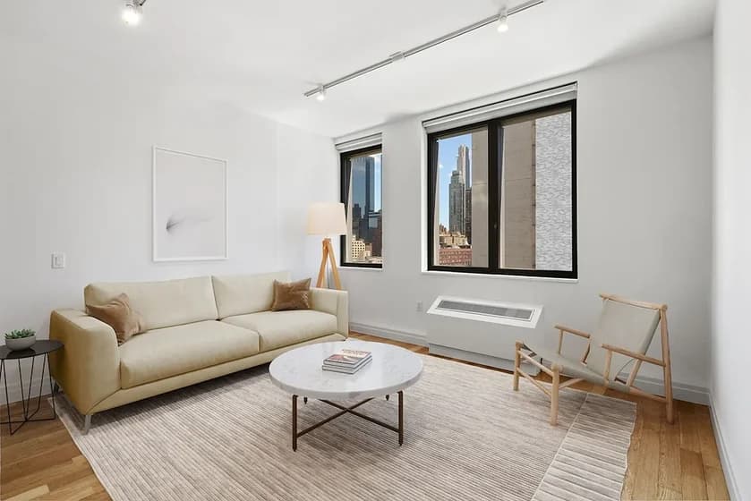 525 West 52 Street #3NN, Manhattan, NY 10019 apartment_living_room 1