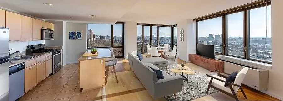 1 Morningside Drive #1709, Manhattan, NY 10025 apartment_living_room 1