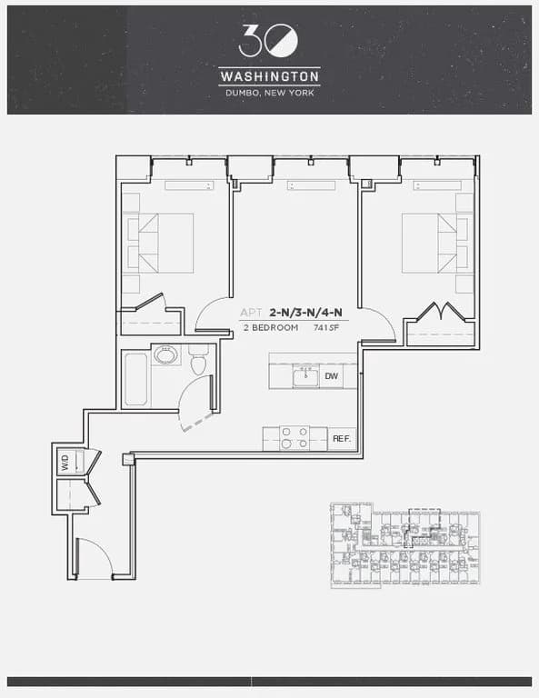 30 Washington Street #3N, Brooklyn, NY 11201 1