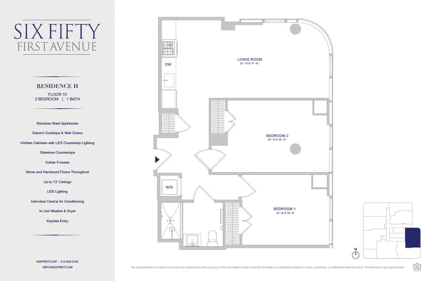 650 1 Avenue #10H, Manhattan, NY 10016 1