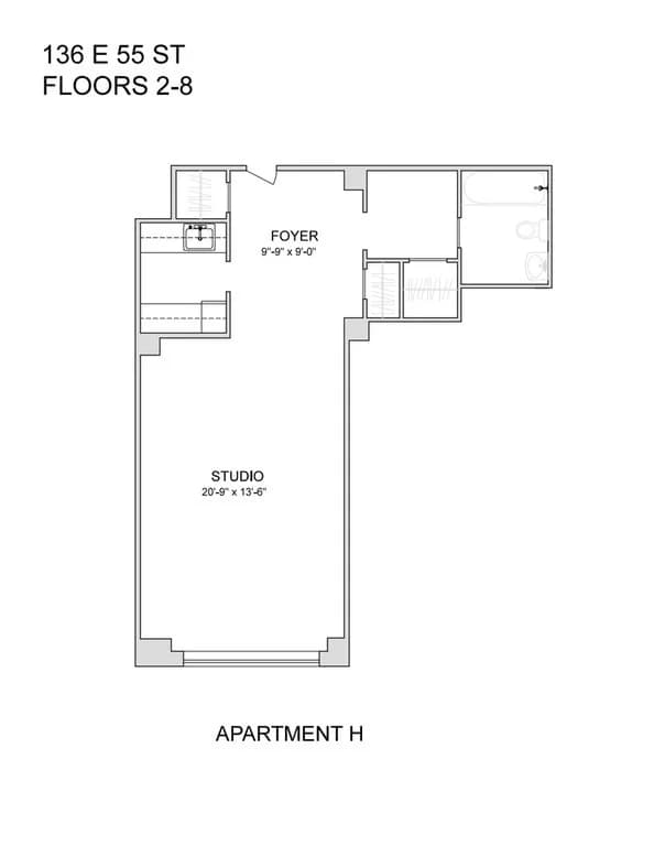 136 East 55 Street #4-H, Manhattan, NY 10022 1