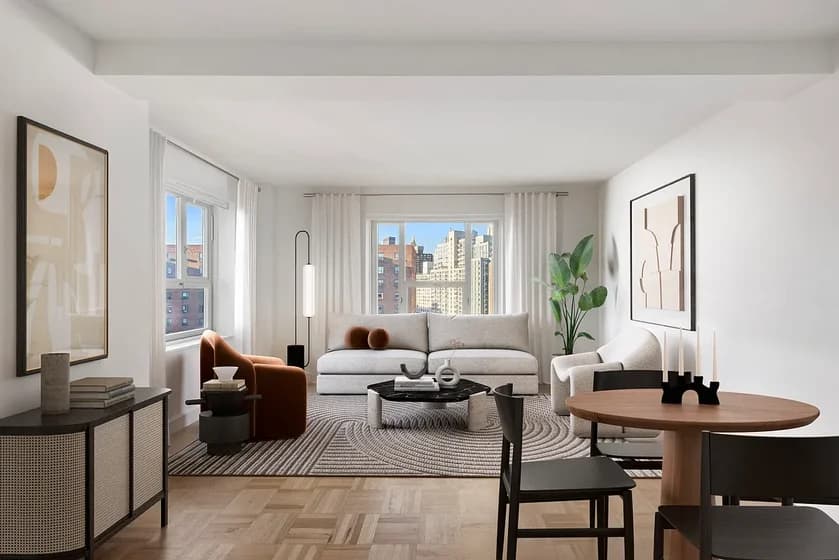 531 East 20 Street #14-F, Manhattan, NY 10010 apartment_living_room 1