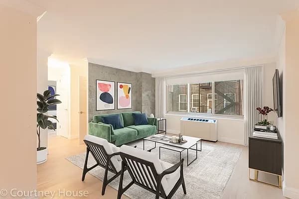 55 West 14 Street #9K, Manhattan, NY 10011 apartment_living_room 1