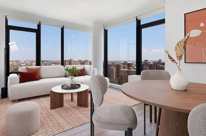 60 West 142 Street #17-E, Manhattan, NY 10037 apartment_living_room 1