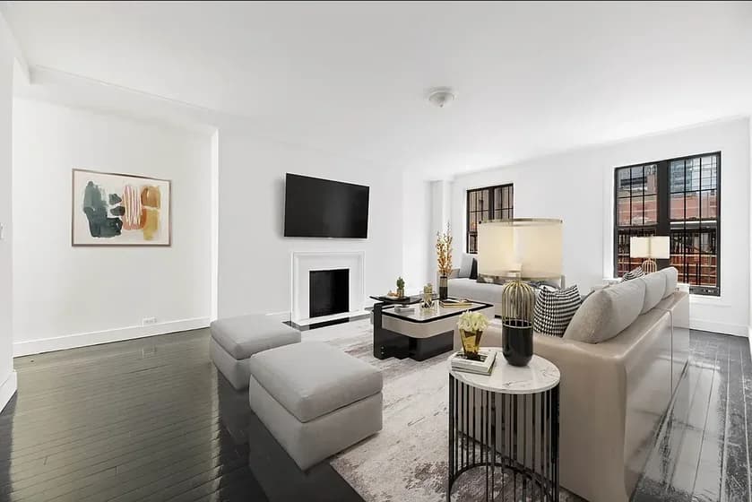 Symphony House 235 W 56 St #26H, Manhattan, NY 10019 apartment_living_room 1