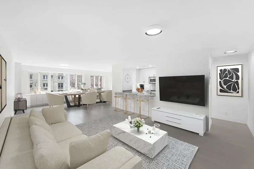 920 Park Avenue #9B, Manhattan, NY 10028 apartment_living_room 1