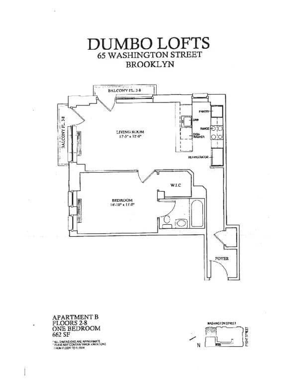 65 Washington Street #4B, Brooklyn, NY 11201 1