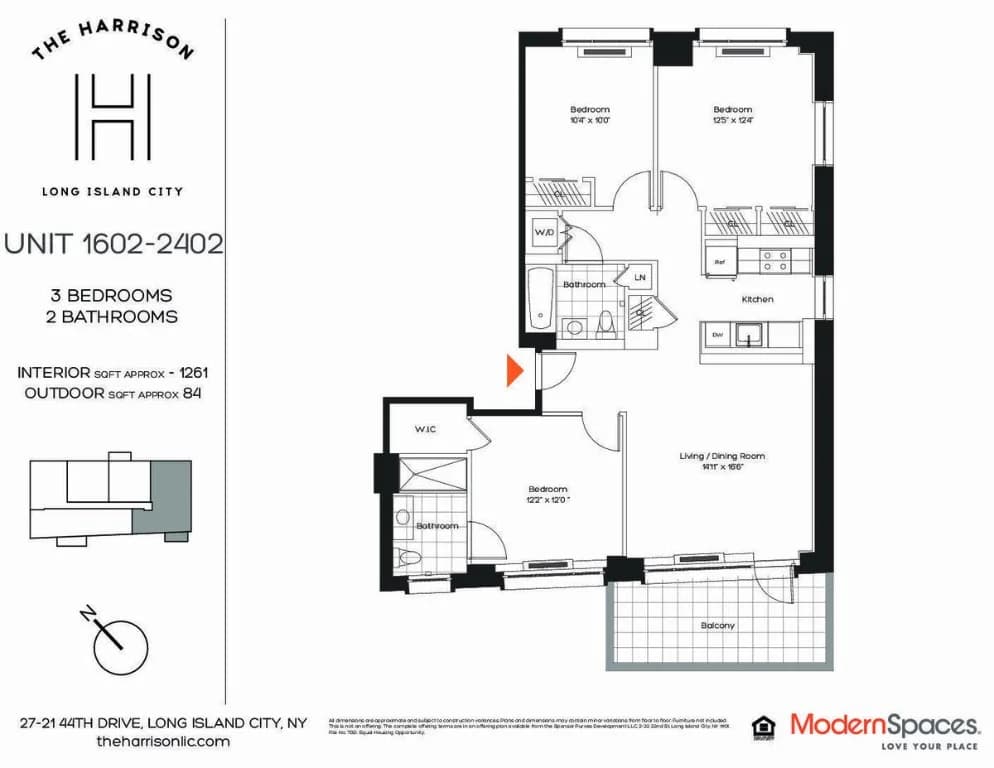 27-21 44 Drive #1902, Queens, NY 11101 apartment_floor_plan 1