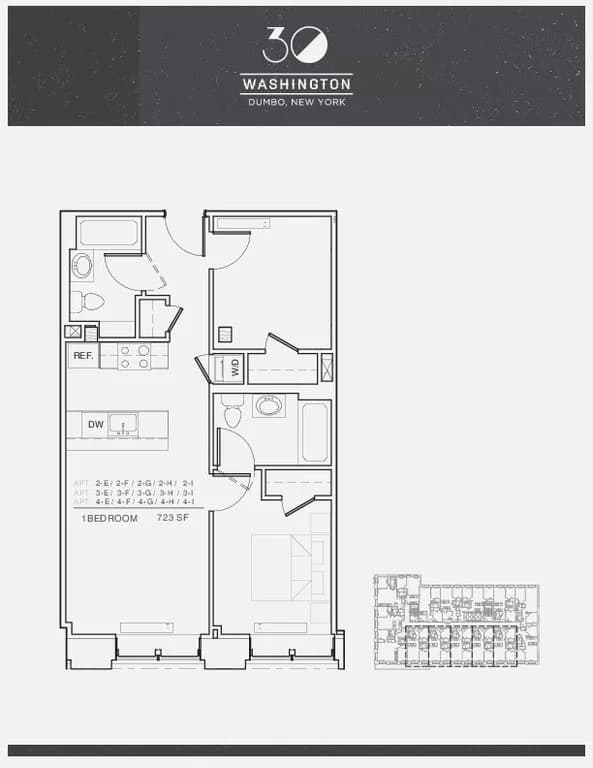 30 Washington Street #2F, Brooklyn, NY 11201 1