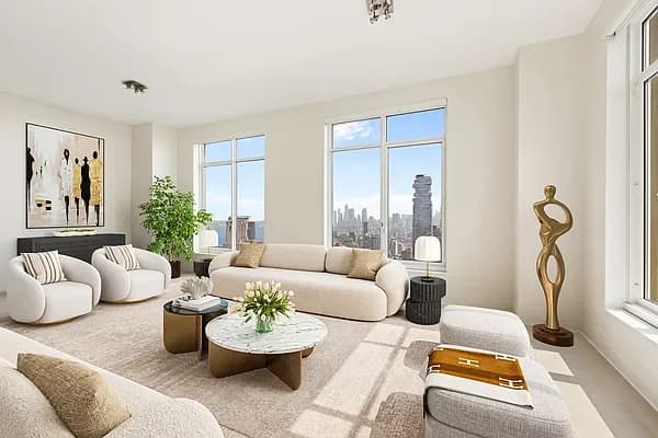30 Park Place #57B, Manhattan, NY 10007 apartment_living_room 1