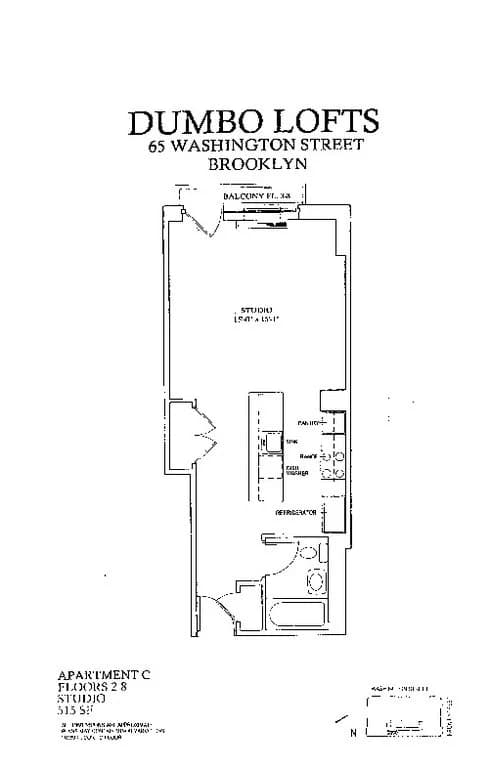 65 Washington St #2C, Brooklyn, NY 11201 1