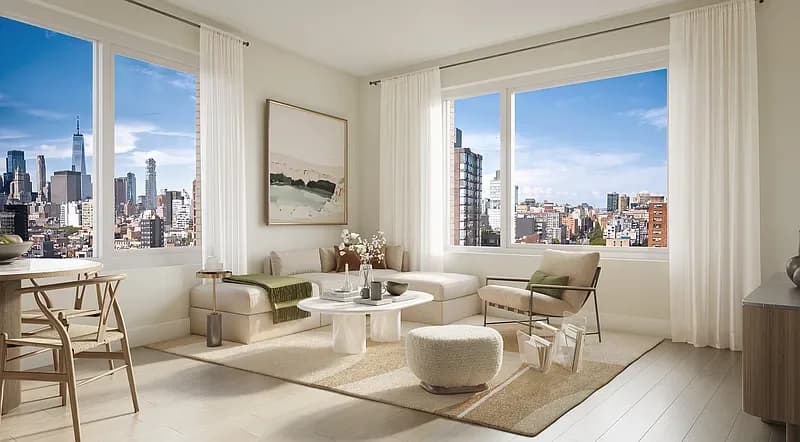 250 East Houston Street #2J, Manhattan, NY 10009 apartment_living_room 1