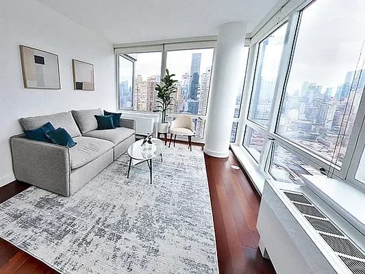 610 West 42 Street #S39H, Manhattan, NY 10036 apartment_living_room 1