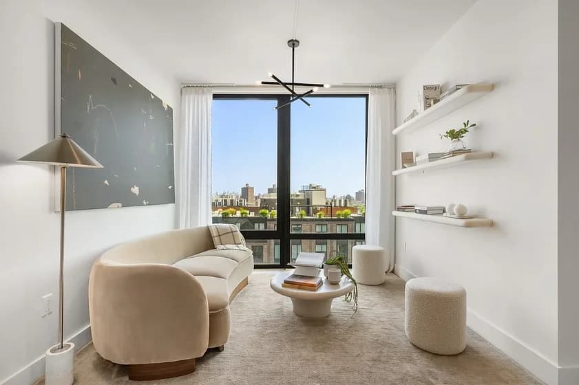 882 Atlantic Avenue #15C, Brooklyn, NY 11238 apartment_living_room 1