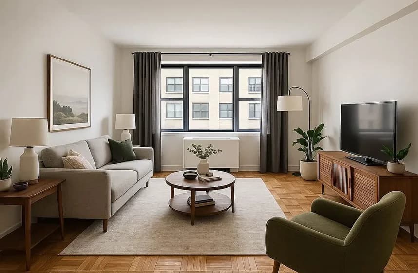 333 East 49 Street #8L, Manhattan, NY 10022 apartment_living_room 1