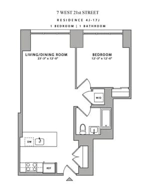7 West 21 Street #11J, Manhattan, NY 10010