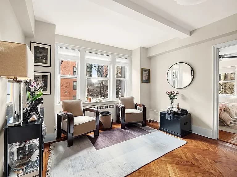 One Columbus Place 400 W 59 St #N19B, Manhattan, NY 10019 apartment_living_room 1