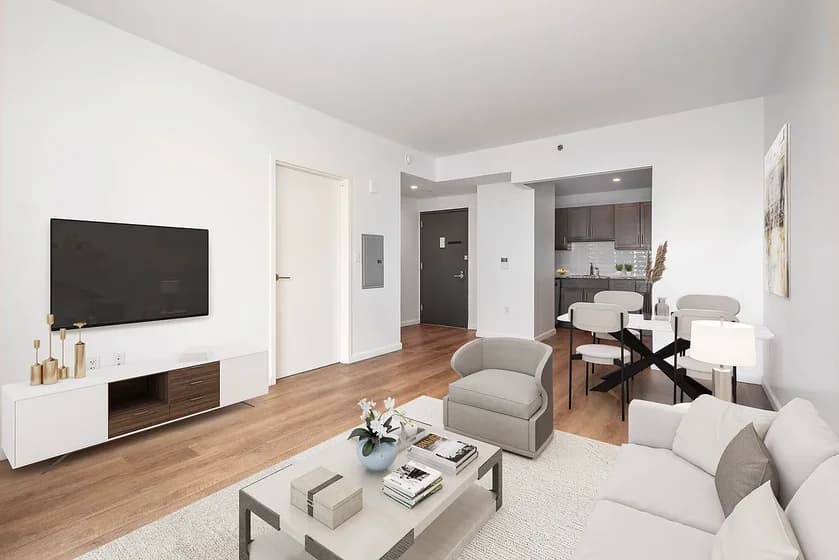 444 Manhattan Avenue #5H, Manhattan, NY 10026 apartment_living_room 1