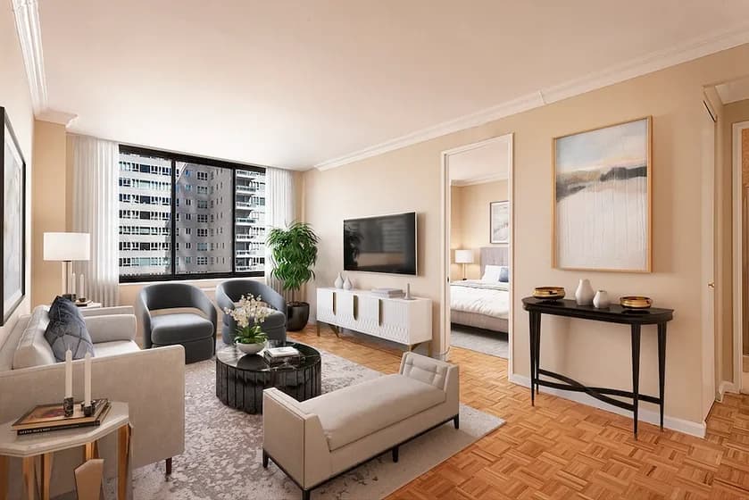 210 East 65 Street #10J, Manhattan, NY 10065 apartment_living_room 1