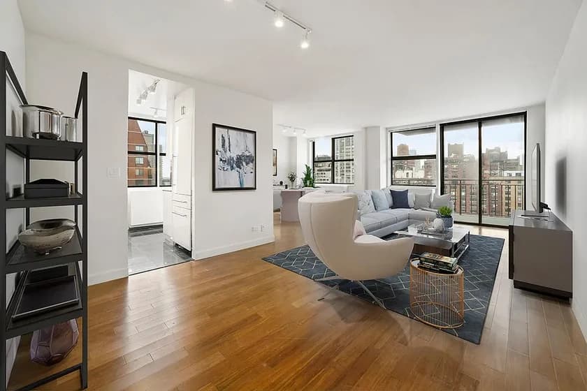 1430 2 Avenue #12C/12D, Manhattan, NY 10021 apartment_living_room 1