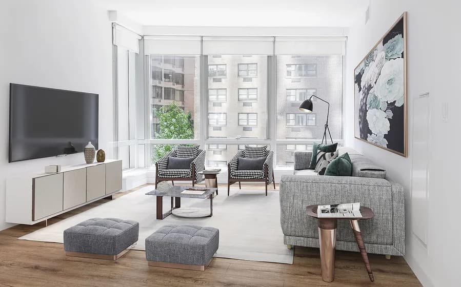 322 East 42 Street #802, Manhattan, NY 10017 apartment_living_room 1
